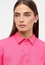 Pink Ribbon Bluse in pink unifarben