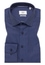 COMFORT FIT Chemise Bleu marine structuré