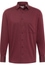 COMFORT FIT Shirt in bordeaux structured