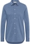 shirt-blouse in dark indigo plain