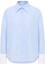 shirt-blouse in light blue striped