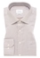 MODERN FIT Chemise taupe structuré