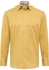 COMFORT FIT Cover Shirt in mustard yellow plain