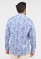 COMFORT FIT Shirt in blue printed