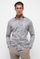 MODERN FIT Shirt in grey printed