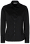 Satin Shirt Blouse in black plain