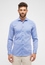 SLIM FIT Shirt in medium blue structured