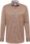 MODERN FIT Cover Shirt in chestnut vlakte