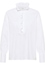 Signature Shirt Blouse in white plain