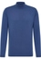 Strick Pullover in blau unifarben