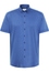 MODERN FIT Jersey Shirt in blauw vlakte