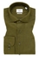 COMFORT FIT Hemd in khaki unifarben