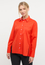 shirt-blouse in orange plain