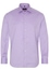 MODERN FIT Cover Shirt in lavender unifarben