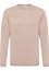 Knitted jumper in sand plain