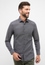 SLIM FIT Shirt in graphite structured