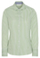 Blouse-chemisier vert clair rayé