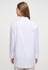 shirt-blouse in white plain