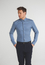 SUPER SLIM Performance Shirt in blau unifarben