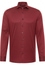 SLIM FIT Cover Shirt in dark red plain