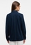 Jersey Shirt Blouse in navy plain