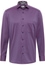 COMFORT FIT Cover Shirt in purple plain