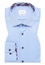 SLIM FIT Cover Shirt in middenblauw vlakte