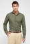 SLIM FIT Linen Shirt in khaki plain