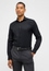 SLIM FIT Cover Shirt in zwart vlakte