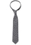 Tie in anthracite patterned