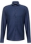 SLIM FIT Linen Shirt in midnight vlakte