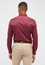 SLIM FIT Cover Shirt in bordeaux unifarben