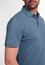 MODERN FIT Poloshirt in blau unifarben