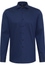 SLIM FIT Hemd in navy strukturiert