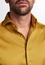 MODERN FIT Soft Luxury Shirt in yellow plain