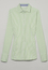 Blouse-chemisier vert clair rayé