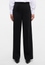 Trousers in black plain