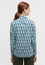 shirt-blouse in blue printed