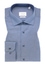 SLIM FIT Chemise bleu-gris structuré