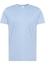 Shirt in lyseblå vlakte