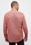 COMFORT FIT Shirt in rusty red structured