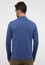 Strick Pullover in blau unifarben