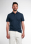 MODERN FIT Poloshirt in donkerblauw vlakte