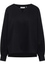 Satin Shirt Blouse in black plain