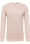 Knitted jumper in camel structured