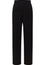 Trousers in black plain