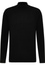 Knitted jumper in black plain