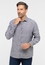 MODERN FIT Linen Shirt in grau unifarben