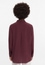 shirt-blouse in burgundy plain