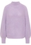 Strick Pullover in lavender unifarben